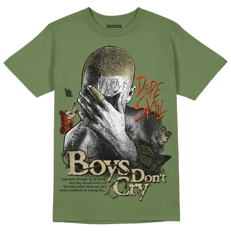 Olive Collection DopeSkill Olive T-shirt Boys Don't Cry Graphic sold by DopeSkill