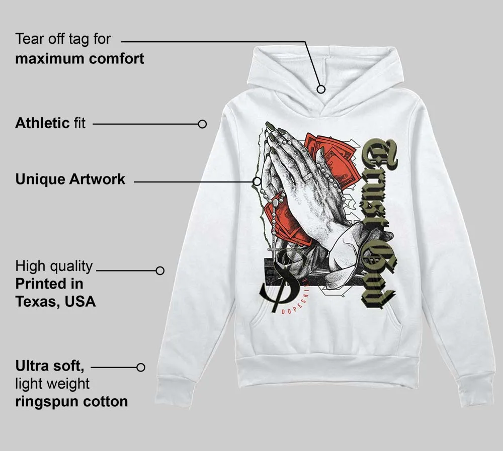 Olive Collection DopeSkill Hoodie Sweatshirt Trust God Graphic sold by DopeSkill product image thumbnail 3