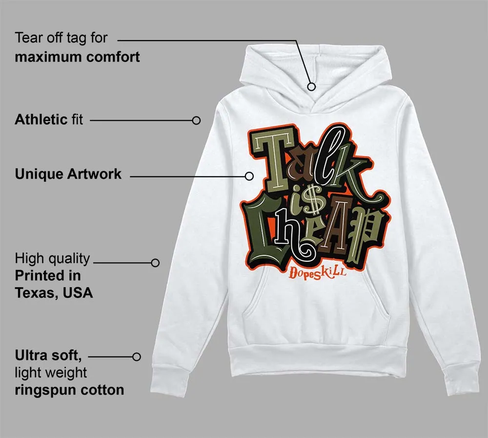 Olive Collection DopeSkill Hoodie Sweatshirt Talk Is Chip Graphic sold by DopeSkill product image thumbnail 3