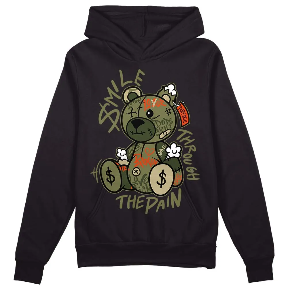 Olive Collection DopeSkill Hoodie Sweatshirt Smile Through The Pain Graphic sold by DopeSkill product image thumbnail 2