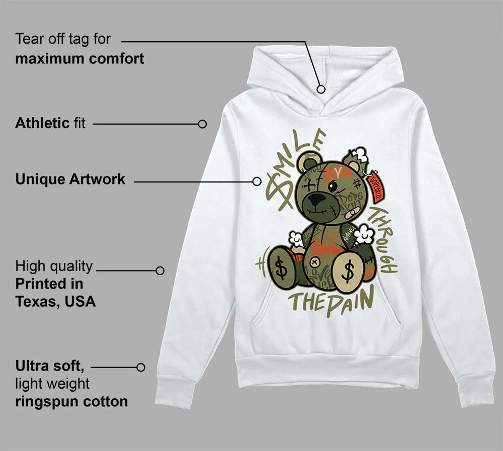 Olive Collection DopeSkill Hoodie Sweatshirt Smile Through The Pain Graphic sold by DopeSkill product image thumbnail 3
