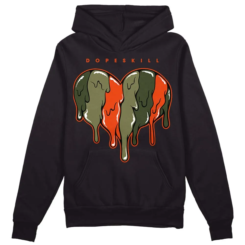Olive Collection DopeSkill Hoodie Sweatshirt Slime Drip Heart Graphic sold by DopeSkill product image thumbnail 2