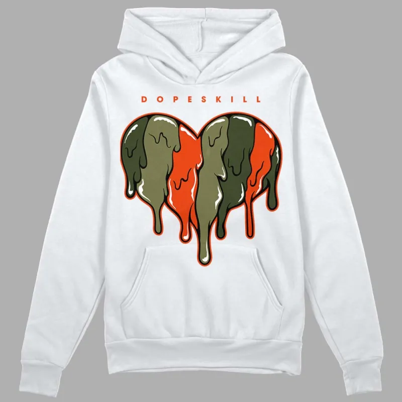 Olive Collection DopeSkill Hoodie Sweatshirt Slime Drip Heart Graphic sold by DopeSkill