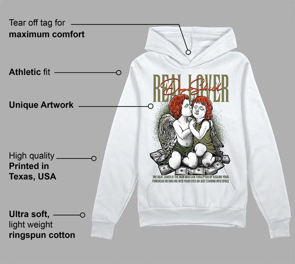 Olive Collection DopeSkill Hoodie Sweatshirt Real Lover Graphic sold by DopeSkill product image thumbnail 3