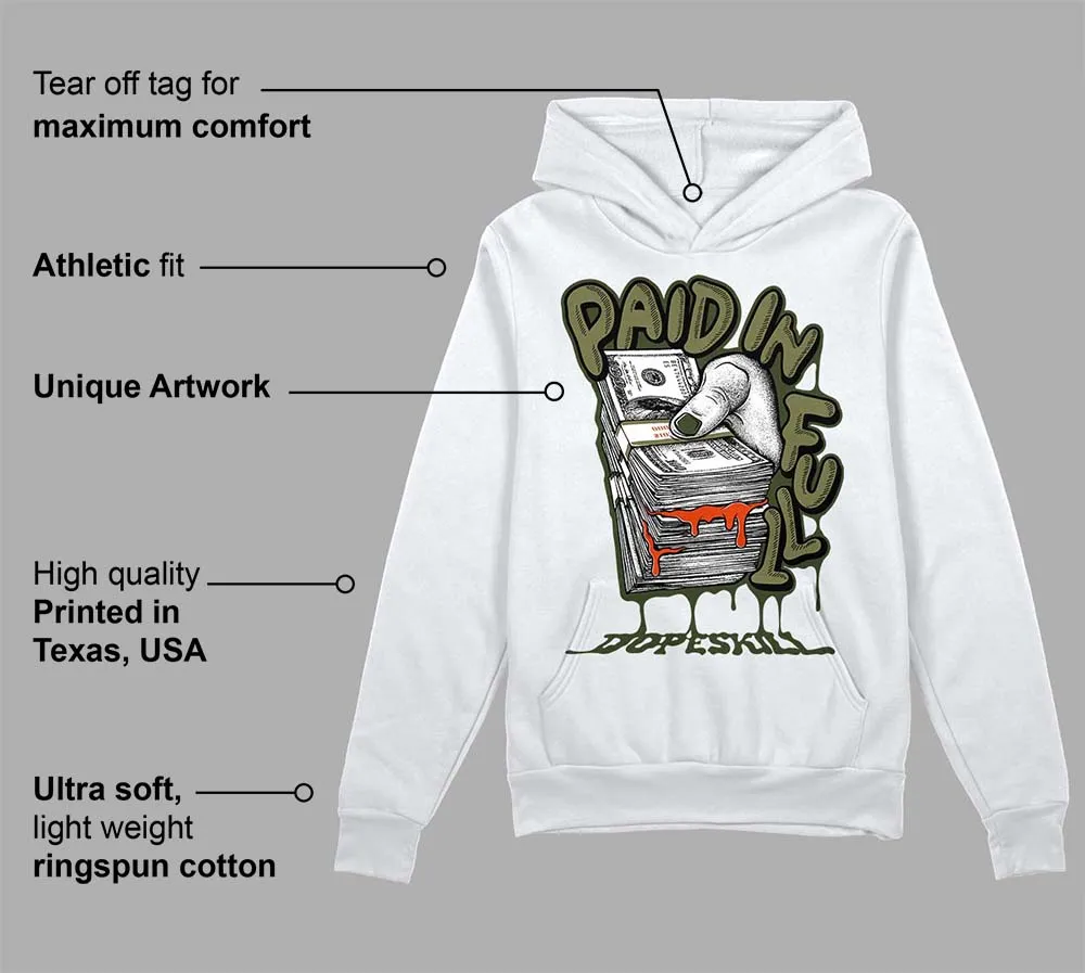Olive Collection DopeSkill Hoodie Sweatshirt Paid In Full Graphic sold by DopeSkill product image thumbnail 3