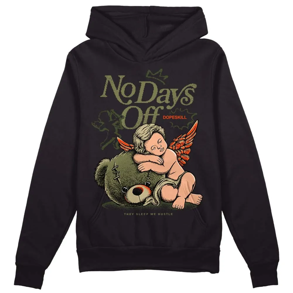 Olive Collection DopeSkill Hoodie Sweatshirt New No Days Off Graphic sold by DopeSkill product image thumbnail 2