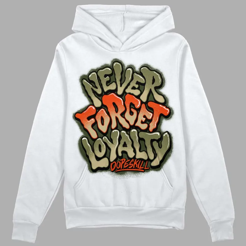 Olive Collection DopeSkill Hoodie Sweatshirt Never Forget Loyalty Graphic sold by DopeSkill