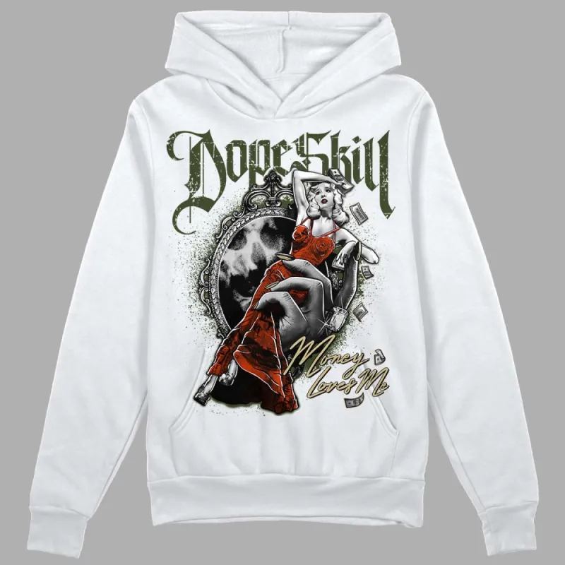 Olive Collection DopeSkill Hoodie Sweatshirt Money Loves Me Graphic sold by DopeSkill