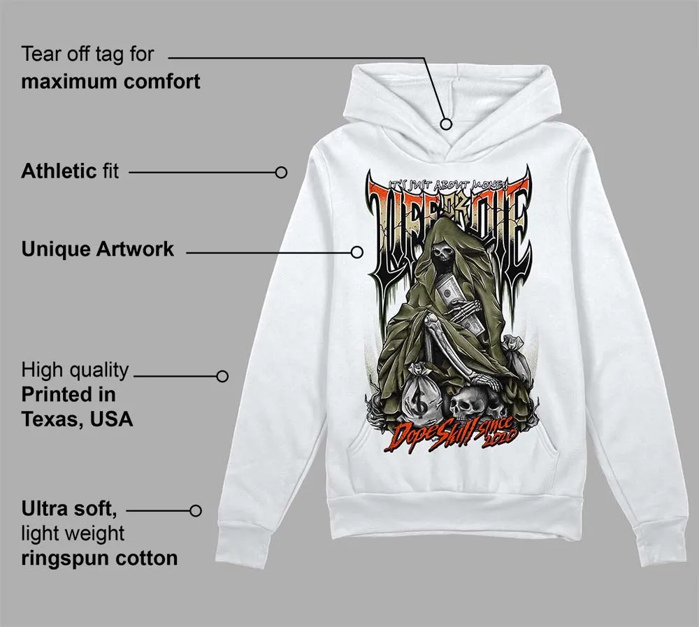 Olive Collection DopeSkill Hoodie Sweatshirt Life or Die Graphic sold by DopeSkill product image thumbnail 3
