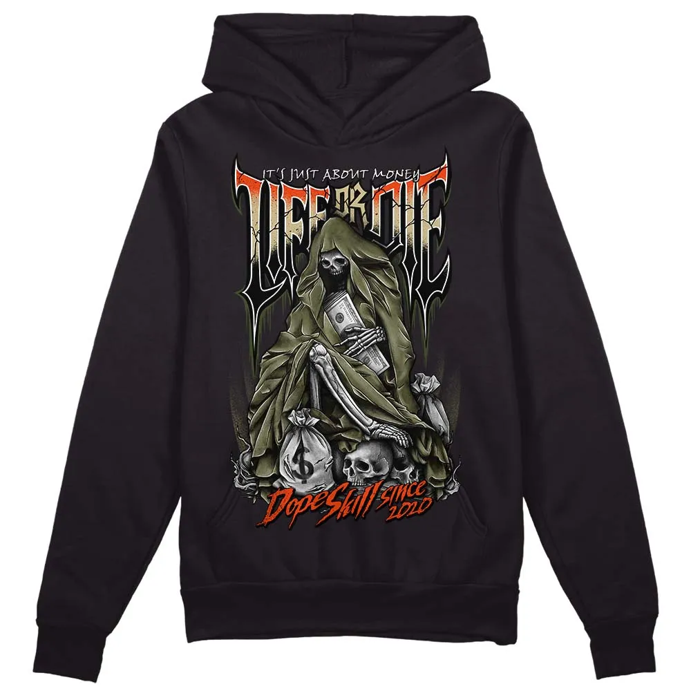 Olive Collection DopeSkill Hoodie Sweatshirt Life or Die Graphic sold by DopeSkill product image thumbnail 2