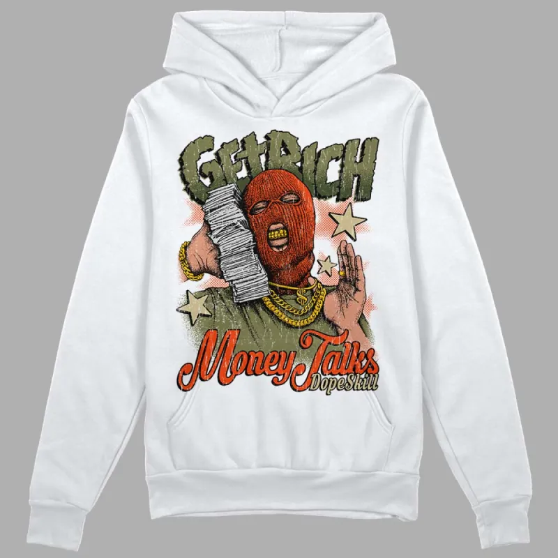 Olive Collection DopeSkill Hoodie Sweatshirt Get Rich Graphic sold by DopeSkill