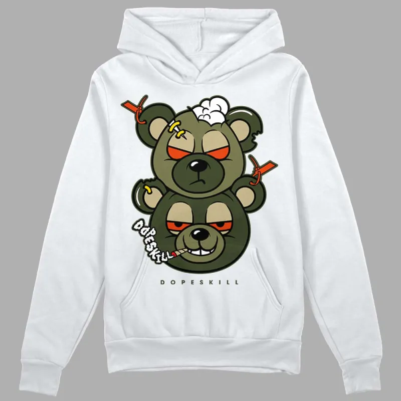 Olive Collection DopeSkill Hoodie Sweatshirt New Double Bear Graphic sold by DopeSkill