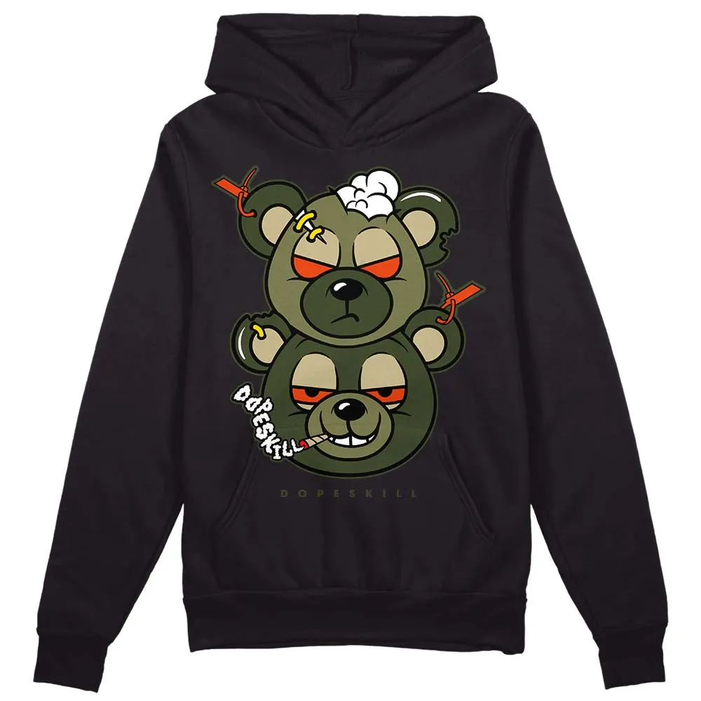 Olive Collection DopeSkill Hoodie Sweatshirt New Double Bear Graphic sold by DopeSkill product image thumbnail 2