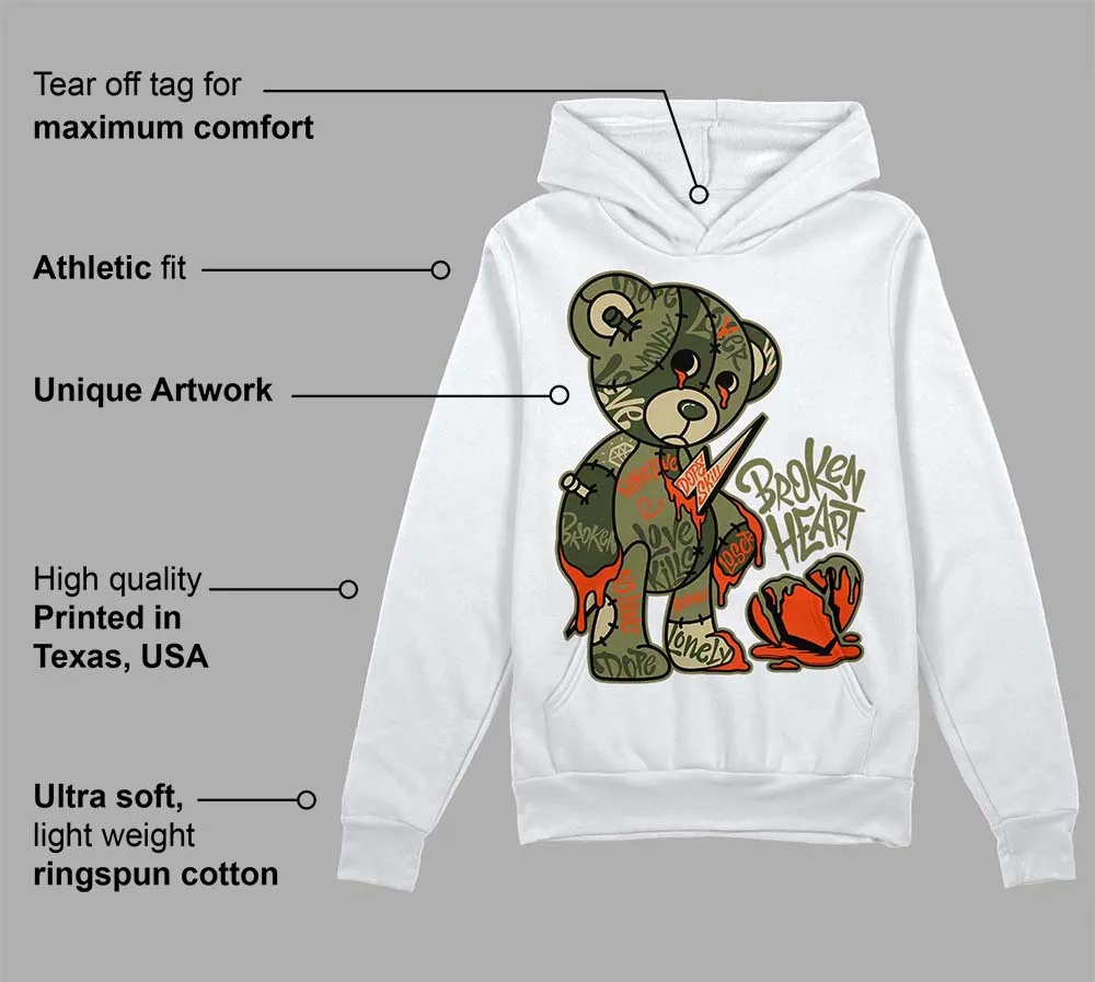 Olive Collection DopeSkill Hoodie Sweatshirt Broken Heart Graphic sold by DopeSkill product image thumbnail 3