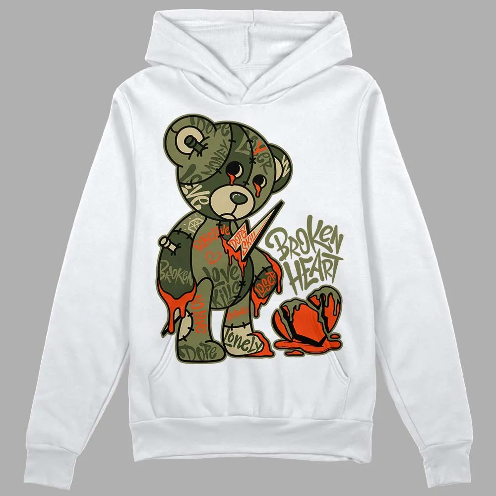 Olive Collection DopeSkill Hoodie Sweatshirt Broken Heart Graphic sold by DopeSkill