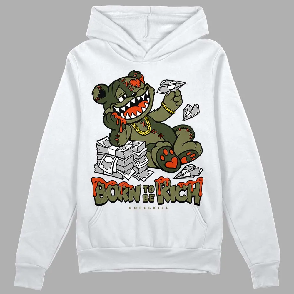 Olive Collection DopeSkill Hoodie Sweatshirt Born To Be Rich Graphic sold by DopeSkill