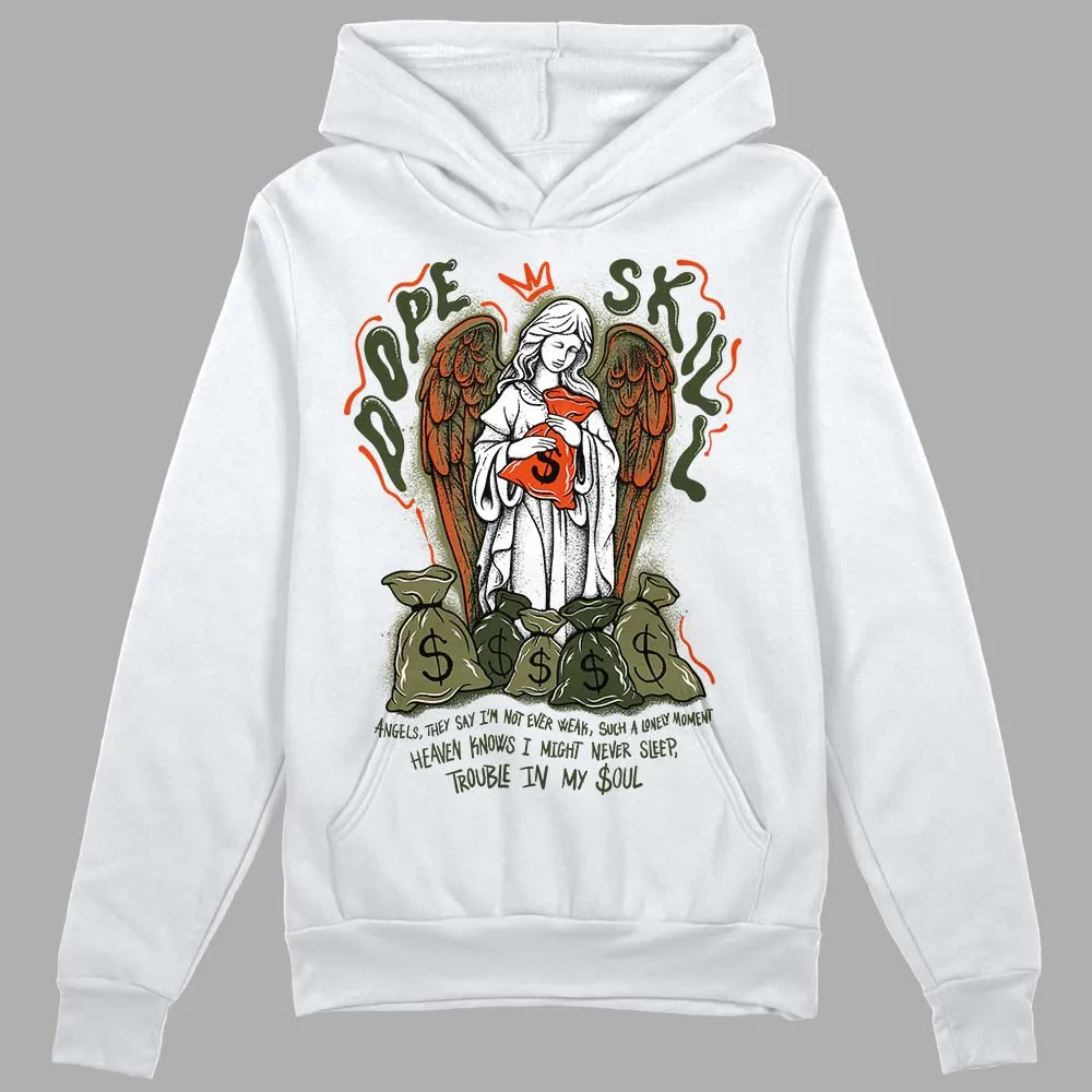 Olive Collection DopeSkill Hoodie Sweatshirt Angels Graphic sold by DopeSkill