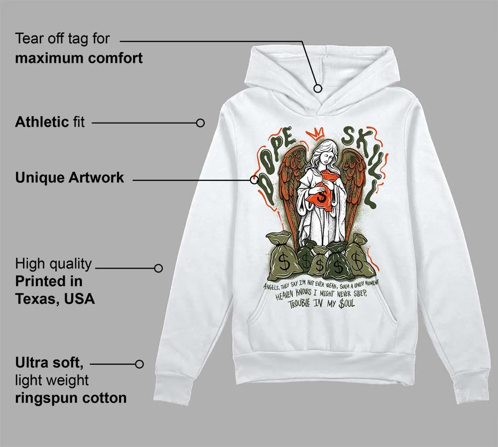 Olive Collection DopeSkill Hoodie Sweatshirt Angels Graphic sold by DopeSkill product image thumbnail 3