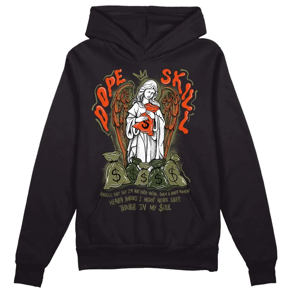 Olive Collection DopeSkill Hoodie Sweatshirt Angels Graphic sold by DopeSkill product image thumbnail 2