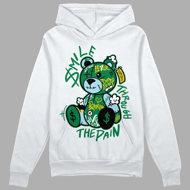 Lucky Green 5s DopeSkill Hoodie Sweatshirt Smile Through The Pain Graphic sold by DopeSkill
