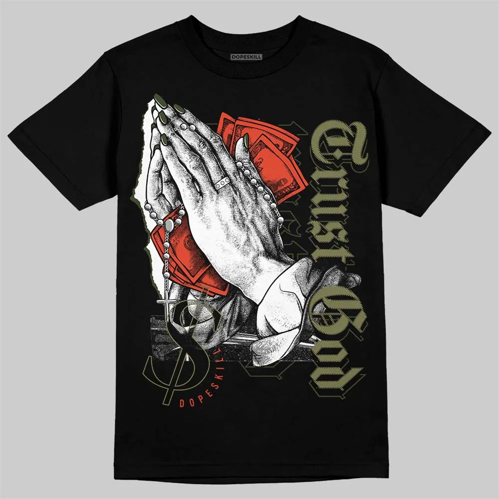 Olive Collection DopeSkill T-Shirt Trust God Graphic sold by DopeSkill product image thumbnail 2