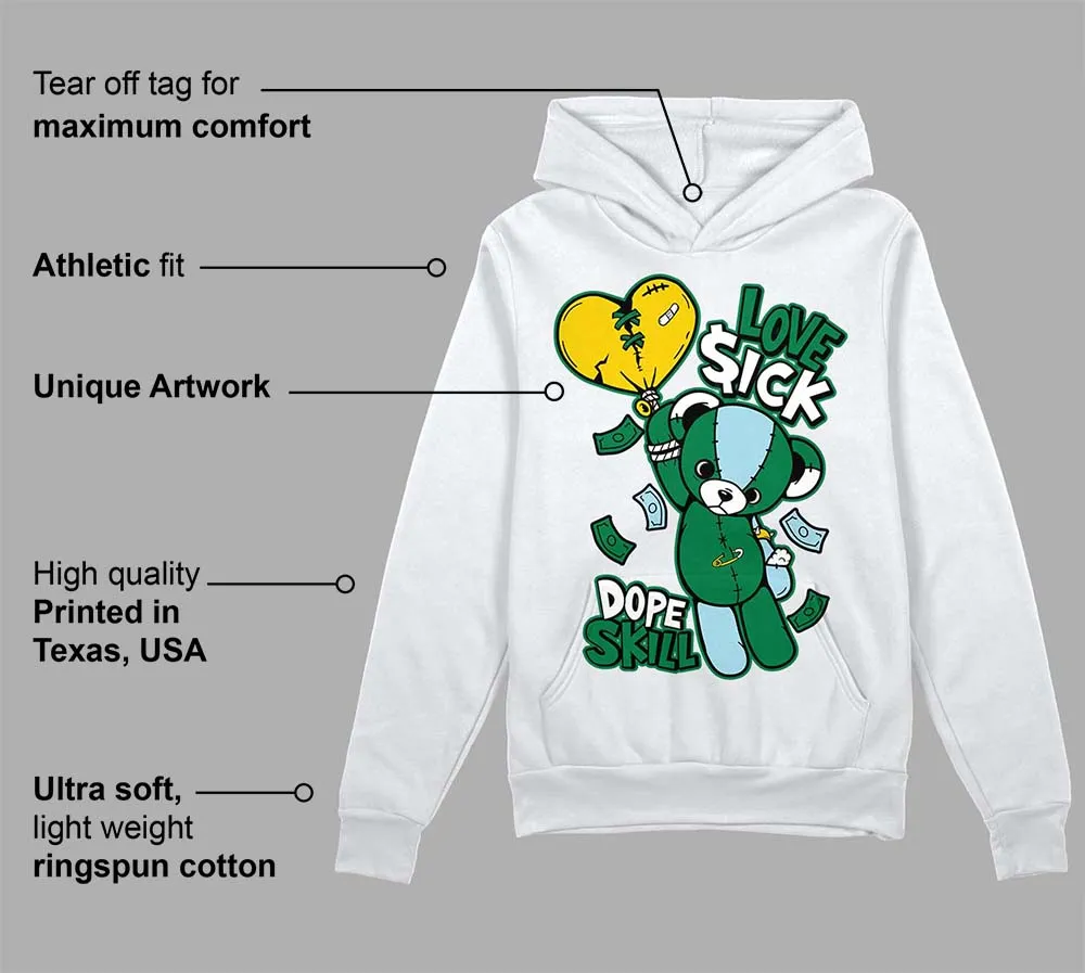 Lucky Green 5s DopeSkill Hoodie Sweatshirt Love Sick Graphic sold by DopeSkill product image thumbnail 3