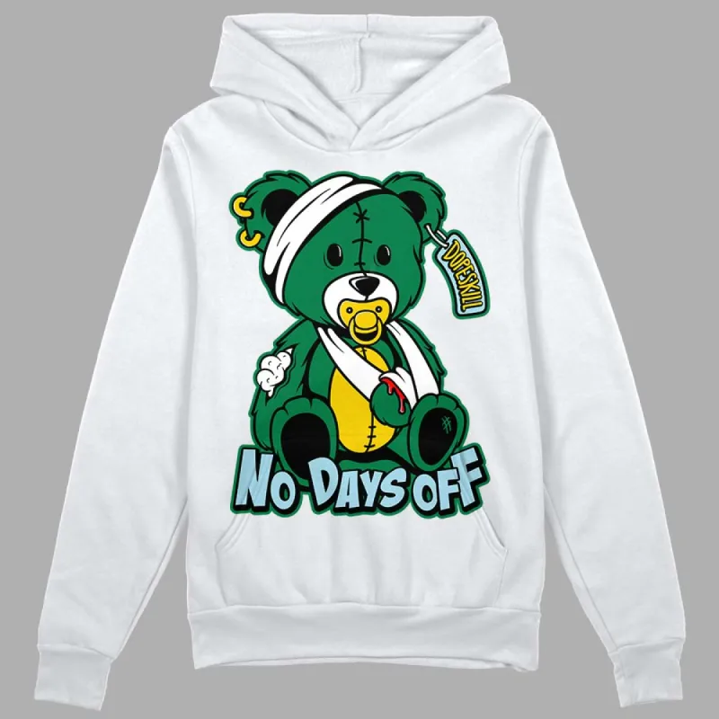 Lucky Green 5s DopeSkill Hoodie Sweatshirt Hurt Bear Graphic sold by DopeSkill