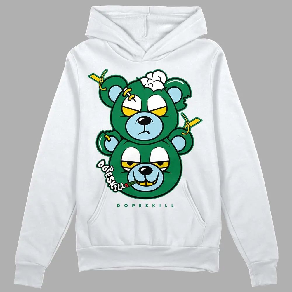 Lucky Green 5s DopeSkill Hoodie Sweatshirt New Double Bear Graphic sold by DopeSkill