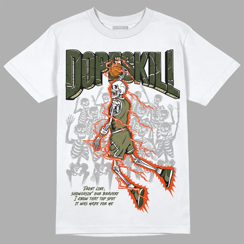 Olive Collection DopeSkill T-Shirt Thunder Dunk Graphic sold by DopeSkill