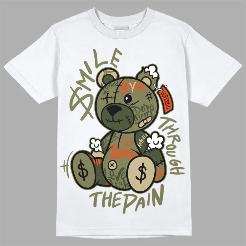 Olive Collection DopeSkill T-Shirt Smile Through The Pain Graphic sold by DopeSkill
