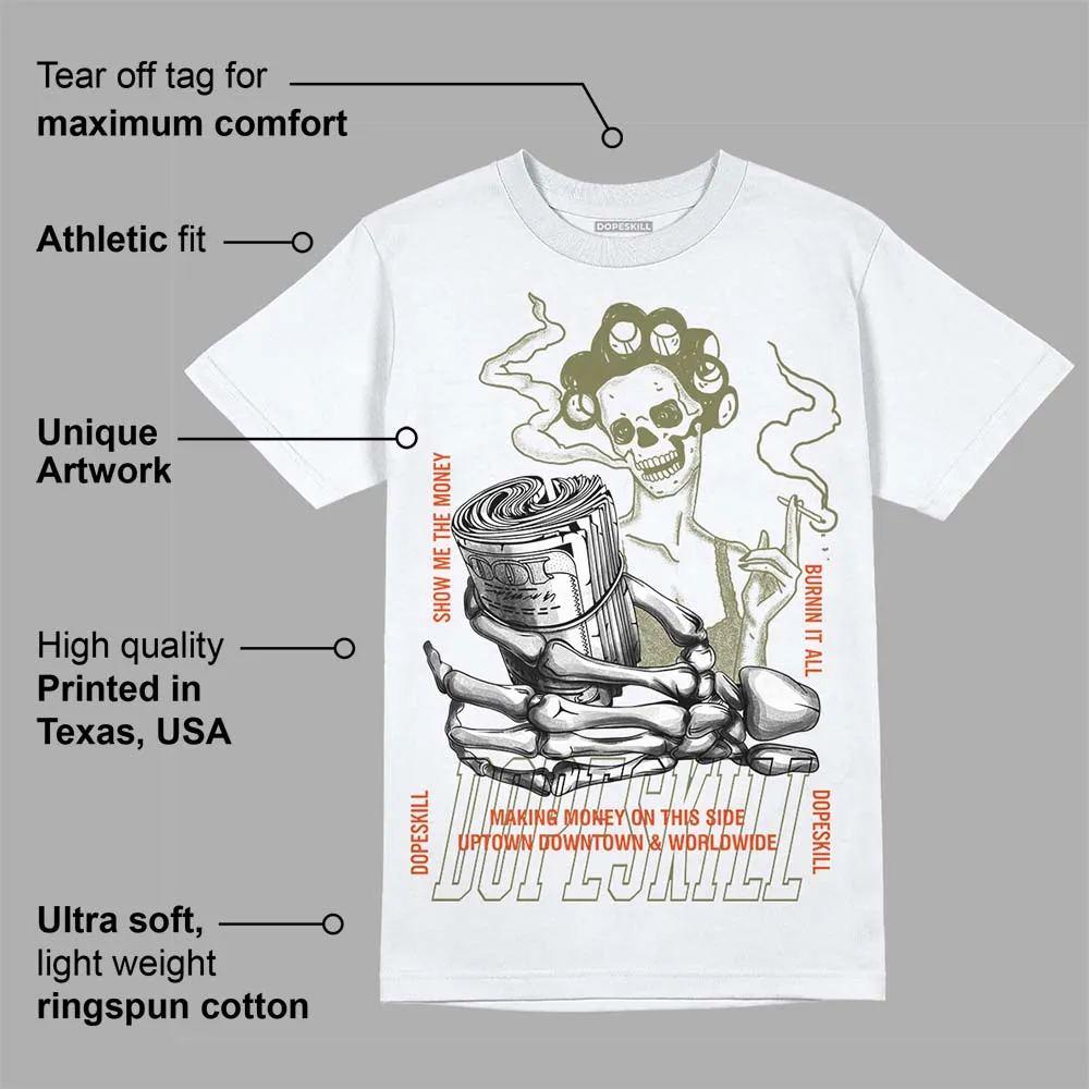 Olive Collection DopeSkill T-Shirt Show Me The Money Graphic sold by DopeSkill product image thumbnail 3