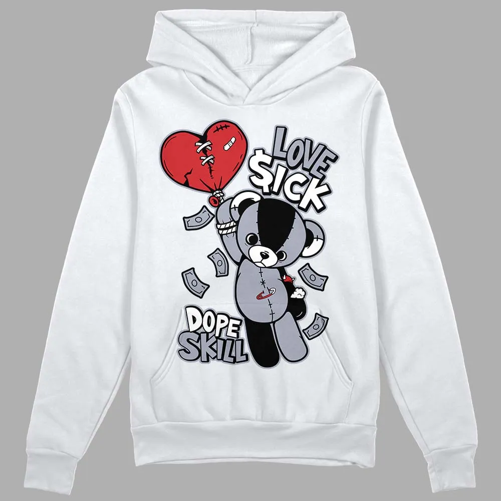 Bred Reimagined 4s DopeSkill Hoodie Sweatshirt Love Sick Graphic sold by DopeSkill product image thumbnail 2