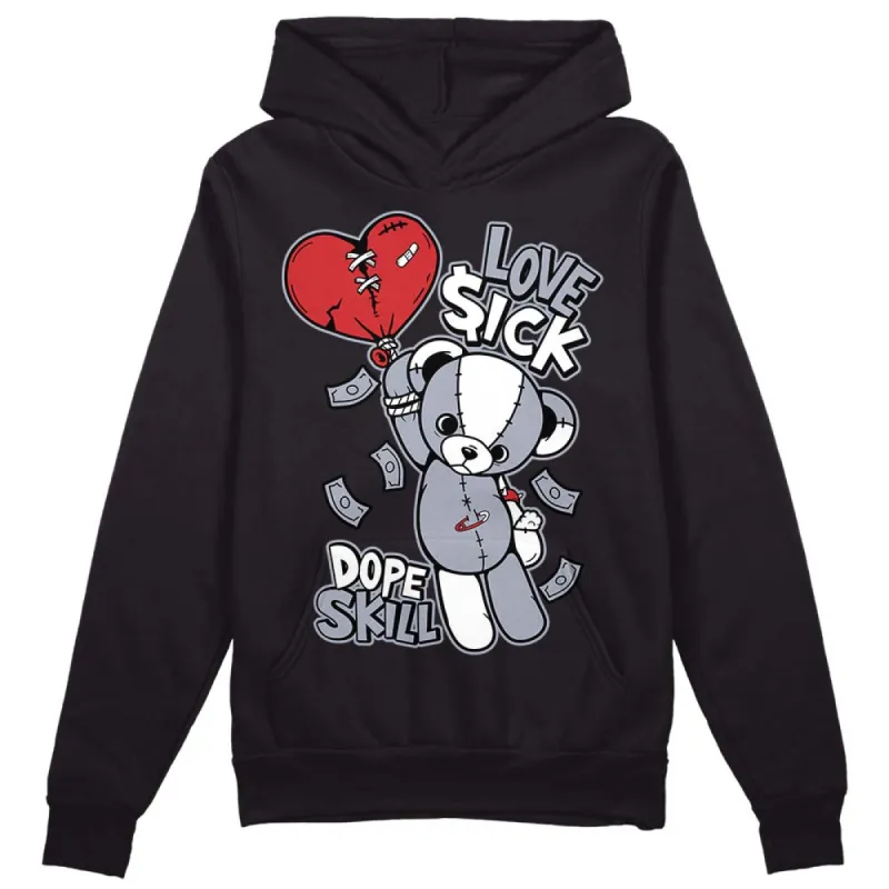Bred Reimagined 4s DopeSkill Hoodie Sweatshirt Love Sick Graphic sold by DopeSkill