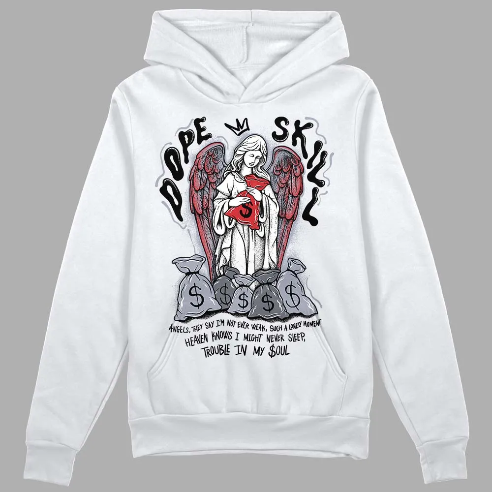 Bred Reimagined 4s DopeSkill Hoodie Sweatshirt Angels Graphic sold by DopeSkill product image thumbnail 2