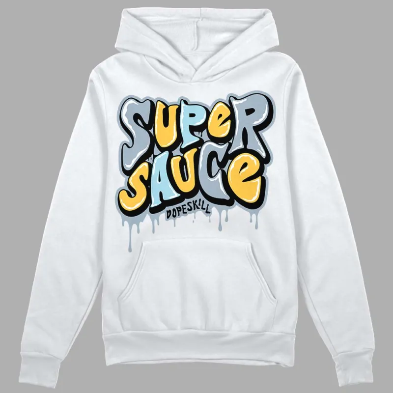 Blue Grey 13s DopeSkill Hoodie Sweatshirt Super Sauce Graphic sold by DopeSkill