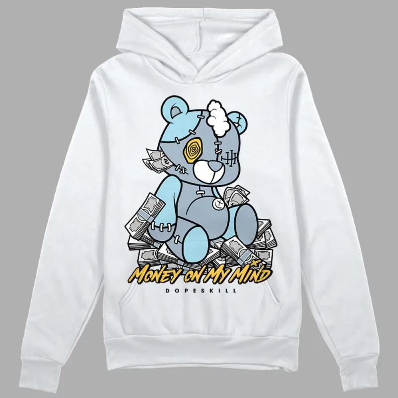 Blue Grey 13s DopeSkill Hoodie Sweatshirt MOMM Bear Graphic sold by DopeSkill