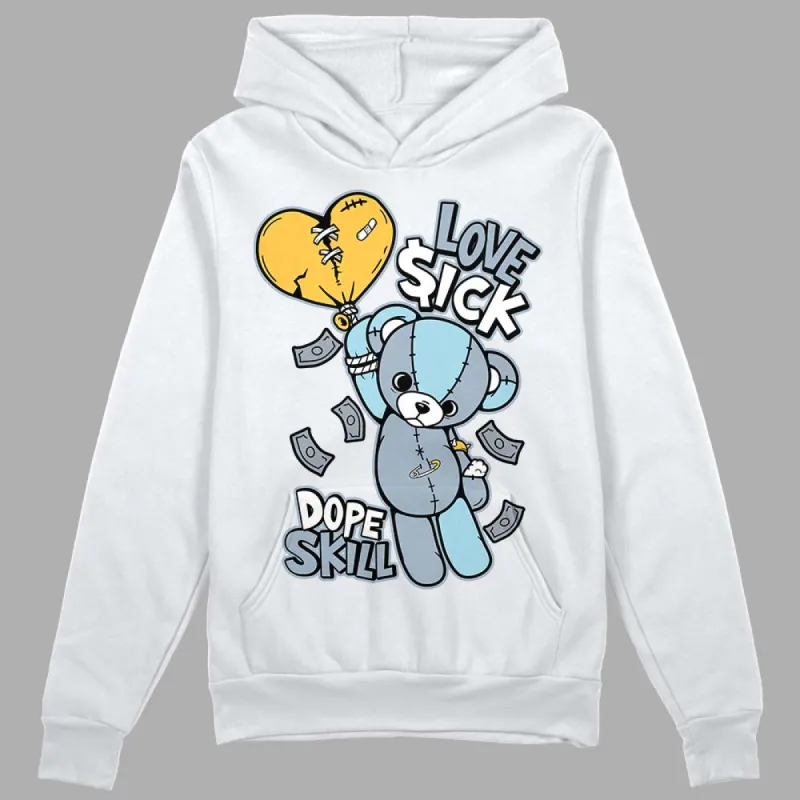 Blue Grey 13s DopeSkill Hoodie Sweatshirt Love Sick Graphic sold by DopeSkill
