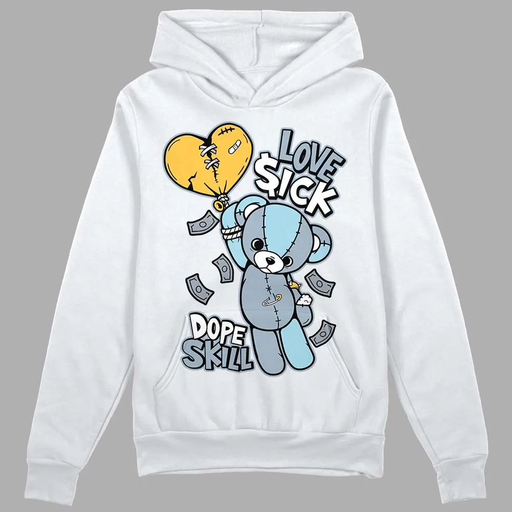 Blue Grey 13s DopeSkill Hoodie Sweatshirt Love Sick Graphic sold by DopeSkill