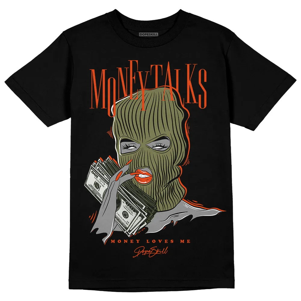Olive Collection DopeSkill T-Shirt Money Talks Graphic sold by DopeSkill product image thumbnail 2
