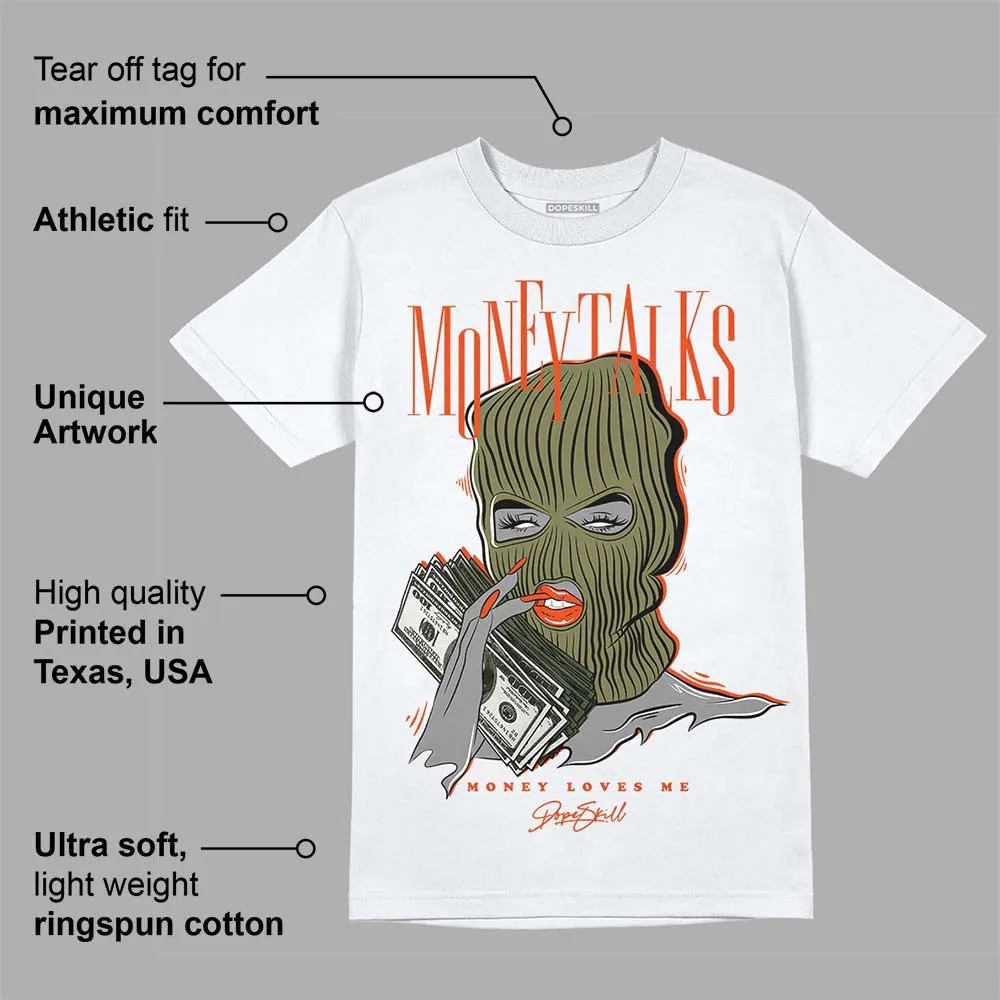 Olive Collection DopeSkill T-Shirt Money Talks Graphic sold by DopeSkill product image thumbnail 3