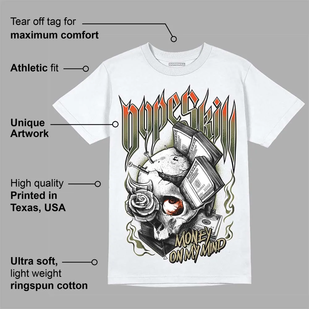 Olive Collection DopeSkill T-Shirt Money On My Mind Graphic sold by DopeSkill product image thumbnail 3