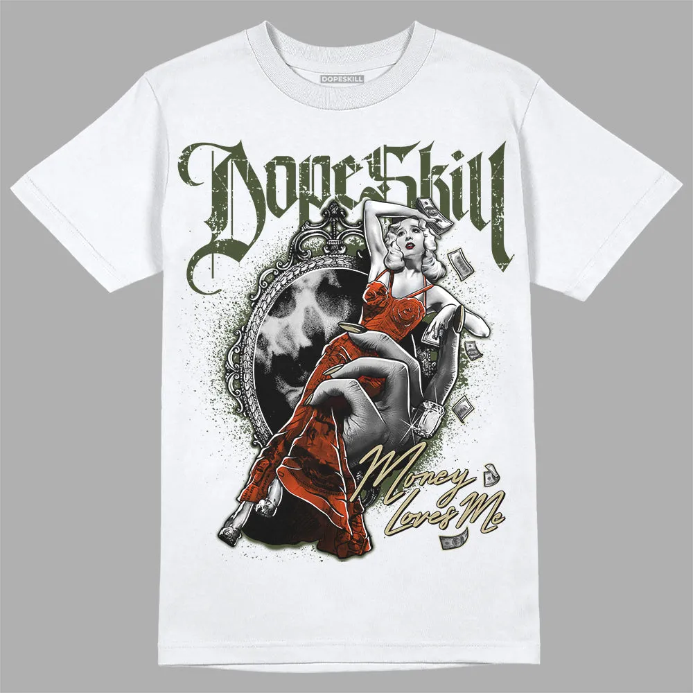 Olive Collection DopeSkill T-Shirt Money Loves Me Graphic sold by DopeSkill