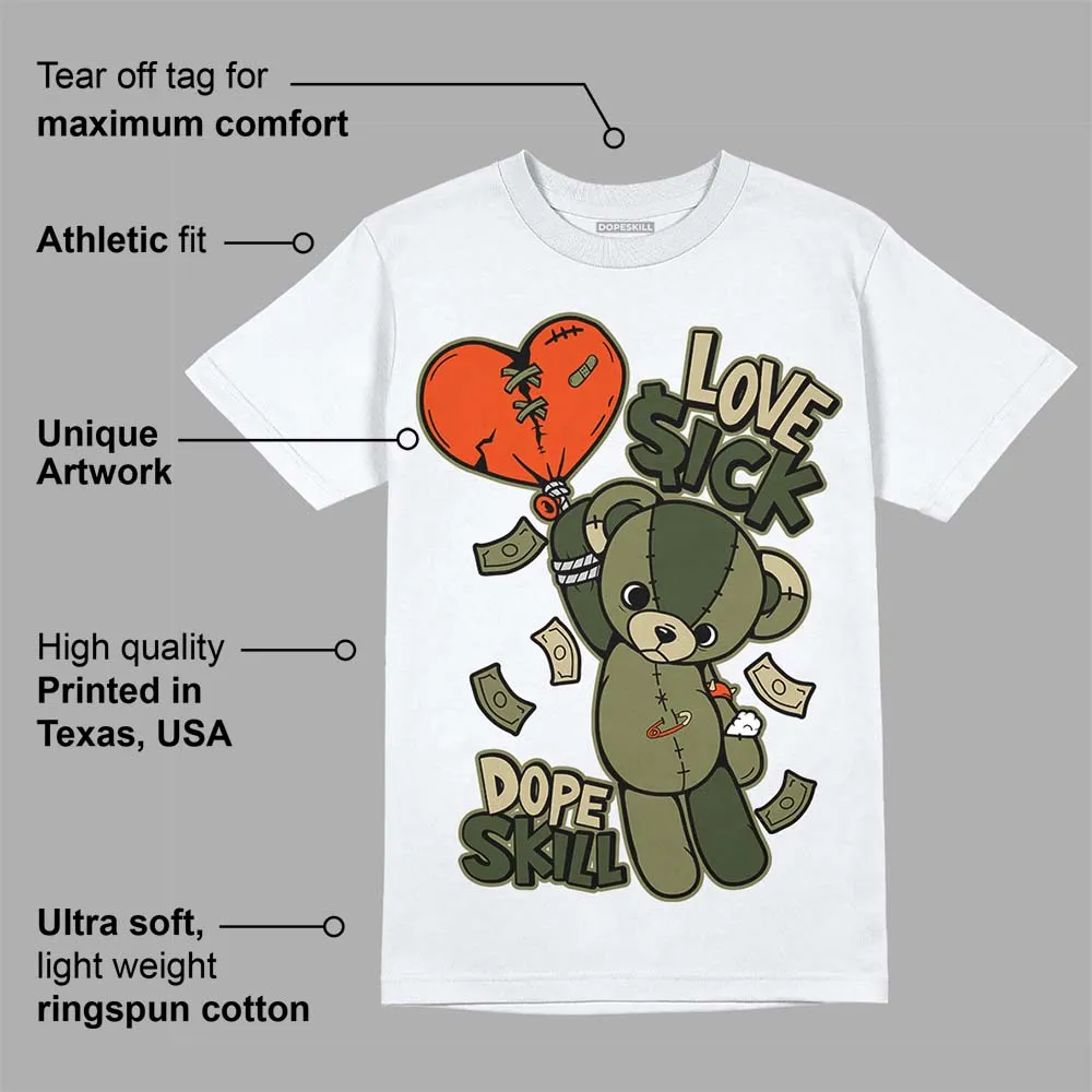 Olive Collection DopeSkill T-Shirt Love Sick Graphic sold by DopeSkill product image thumbnail 3