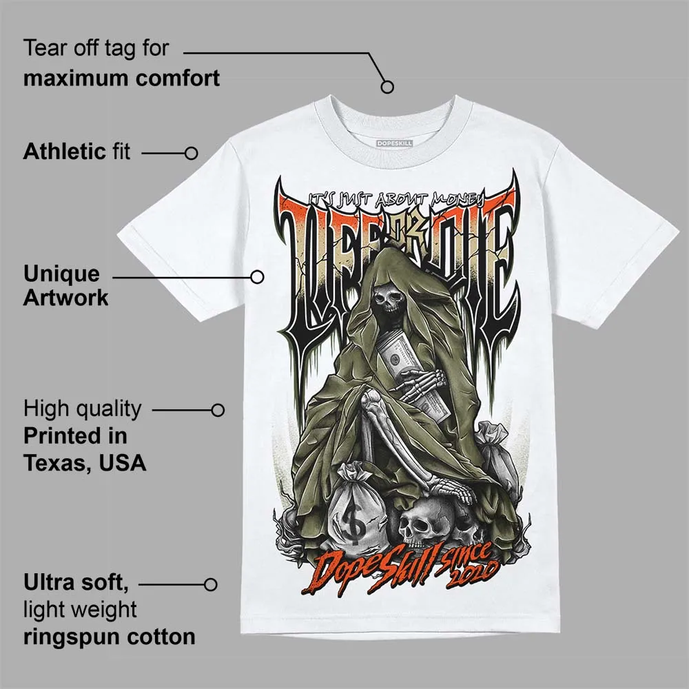 Olive Collection DopeSkill T-Shirt Life or Die Graphic sold by DopeSkill product image thumbnail 3
