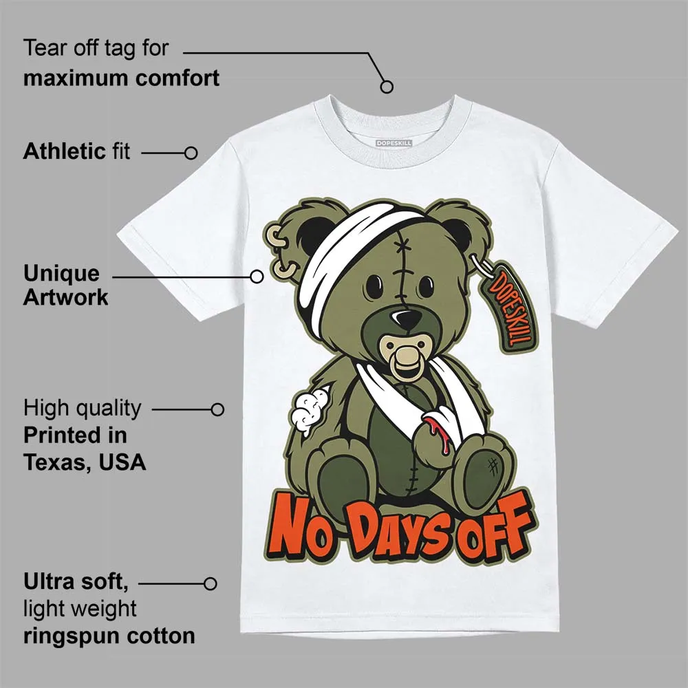 Olive Collection DopeSkill T-Shirt Hurt Bear Graphic sold by DopeSkill product image thumbnail 3