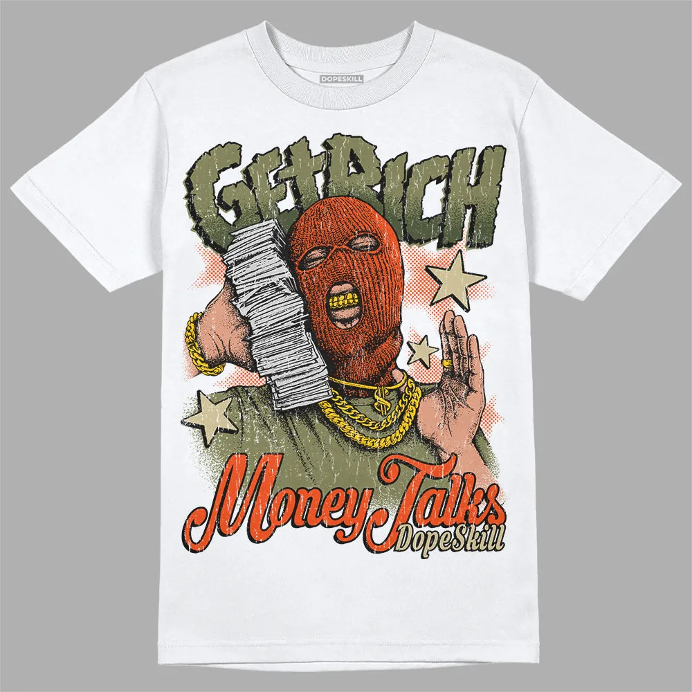 Olive Collection DopeSkill T-Shirt Get Rich Graphic sold by DopeSkill