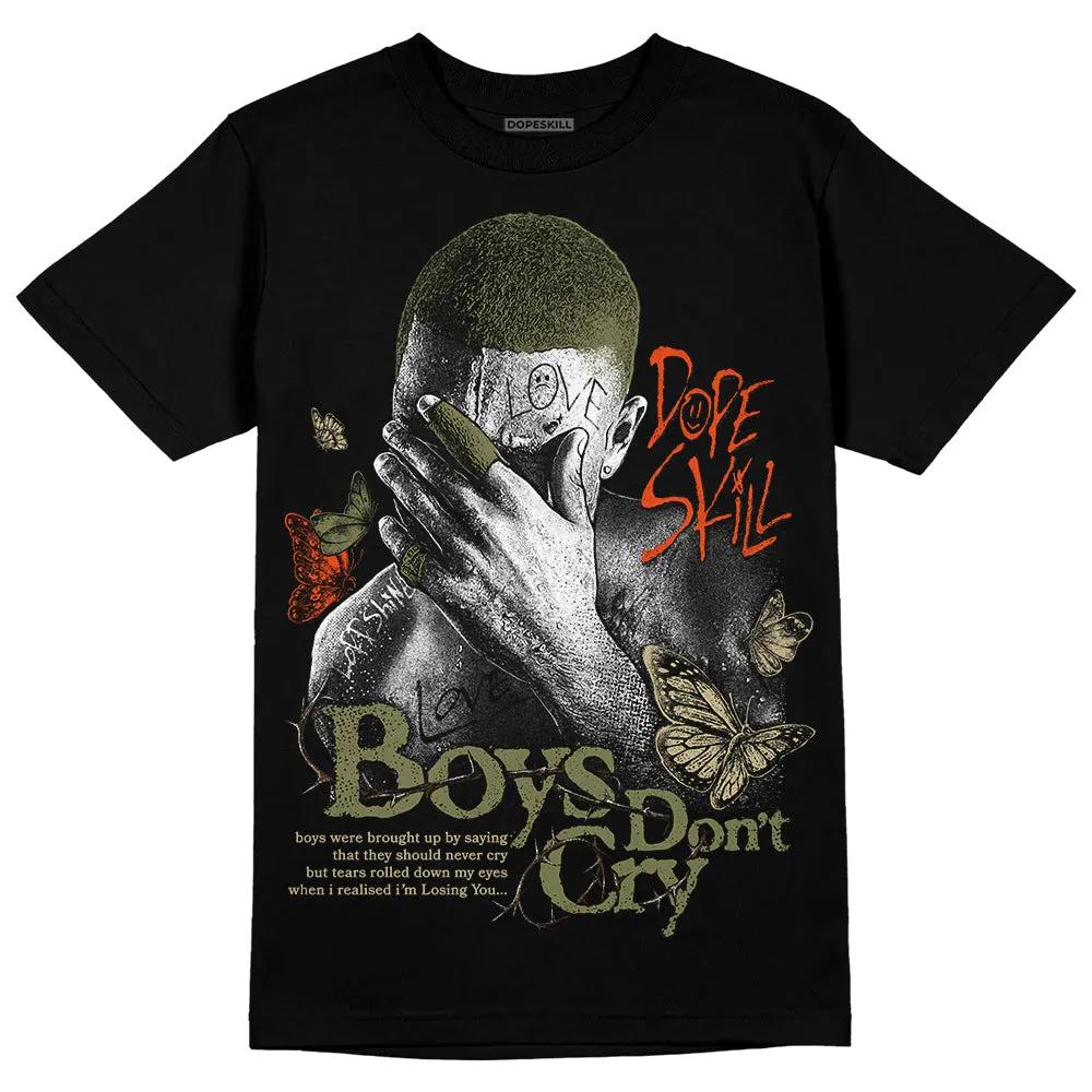 Olive Collection DopeSkill T-Shirt Boys Don't Cry Graphic sold by DopeSkill product image thumbnail 2