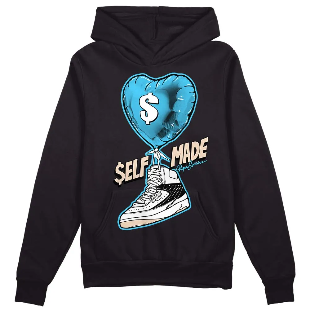 Sail Black 2s DopeSkill Hoodie Sweatshirt Self Made Graphic sold by DopeSkill