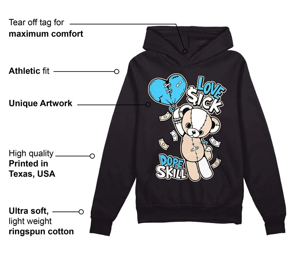 Sail Black 2s DopeSkill Hoodie Sweatshirt Love Sick Graphic sold by DopeSkill product image thumbnail 3