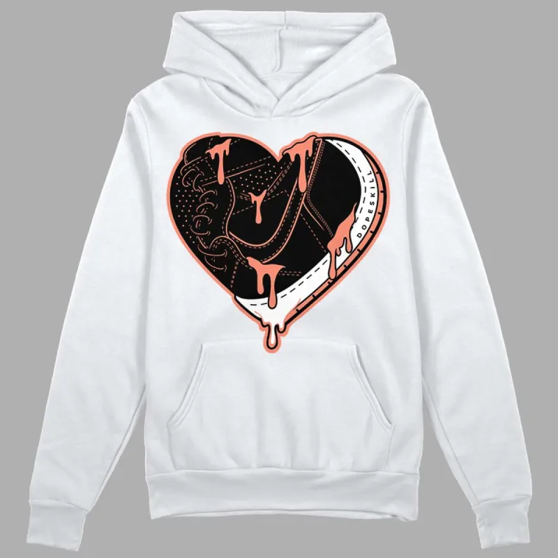 Dunk Amber Brown DopeSkill Hoodie Sweatshirt Heart Jordan 1 Graphic sold by DopeSkill
